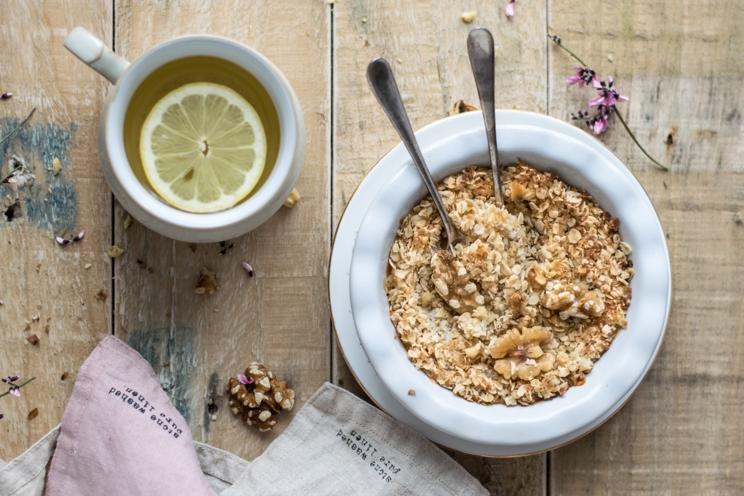 Whole grain oats, a popular breakfast grain
